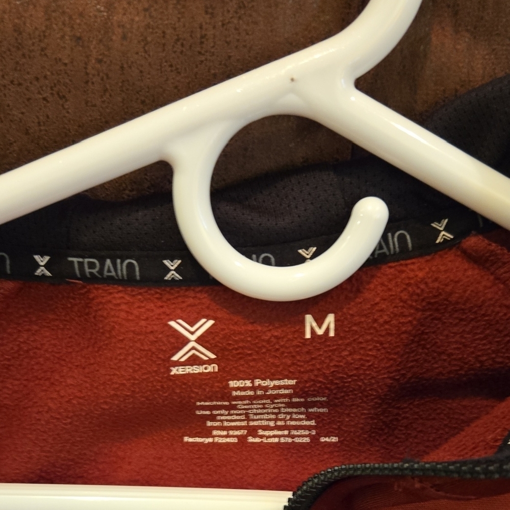 Xersion Red and Black Athletic Jacket